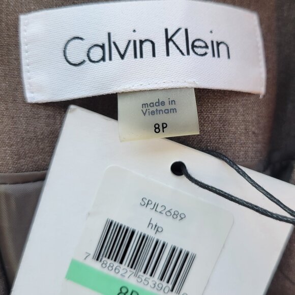 Calvin Klein Earth Grey Blazer - Picture 7 of 11